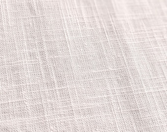 Natural Washed Pure Linen Fabric Breathable Dress Material 136cm Wide By The Half Metre