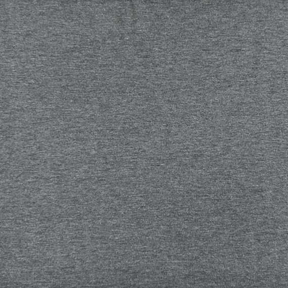 Grey jersey best sale fabric
