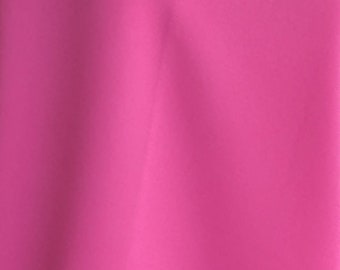 Bright Pink Drapey Triple Crepe 150cm Wide, Fabric By The Half Metre