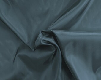 Khaki Green Polyester Lining Fabric Anti Static 145cm Wide By The Half Metre