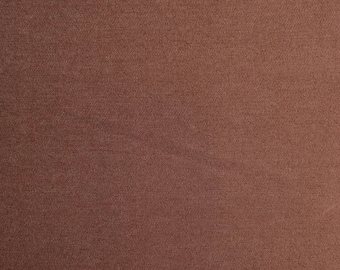 8oz Brown Stretch Denim Fabric Lightweight 150cm Wide Material By The Half Metre