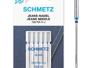 Jeans Sewing Machine Needles Schmetz Size 100/16