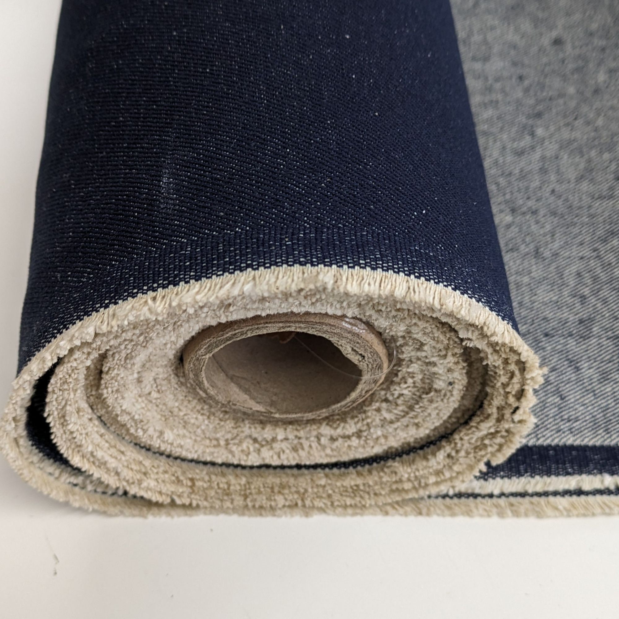 Heavyweight Indigo Blue Denim Fabric 14oz Rigid Cotton, 150cm Wide (by the Half Metre) - Etsy