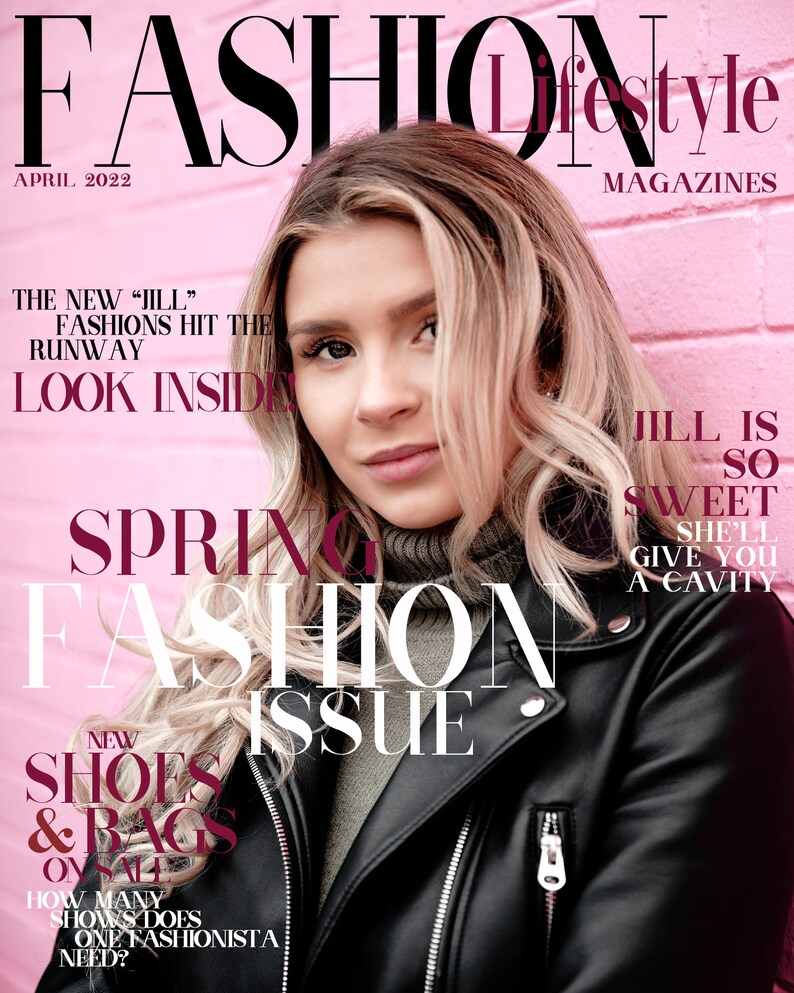 Make a Statement With A Personalized Lifestyle Magazine Cover, Custom ...