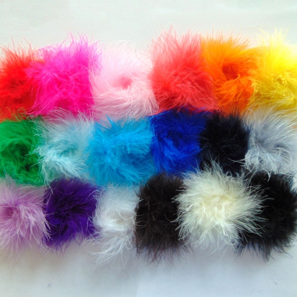 Marabou Feather Puffs, Marabou Feathers, Marabou Puffs, Feather Puffs, Crafty Supply, Boutique Supplies, DIY Kids Boutique Supplies, Soft