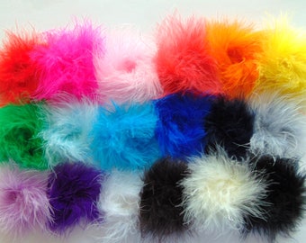 Marabou Feather Puffs, Marabou Feathers, Marabou Puffs, Feather Puffs, Crafty Supply, Boutique Supplies, DIY Kids Boutique Supplies, Soft