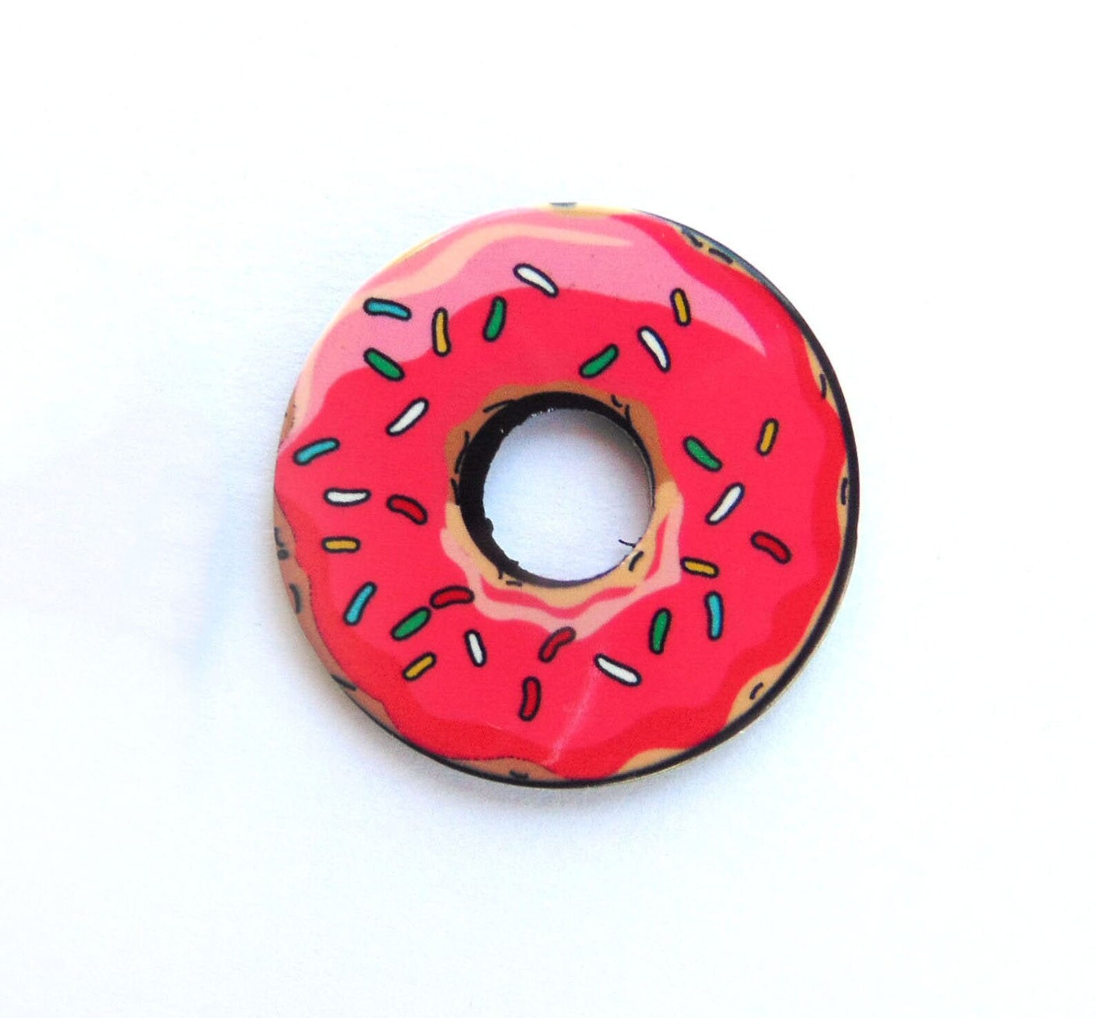 Donut Charms Sprinkle Donuts Sprinkled Doughnuts Hair Bow Etsy