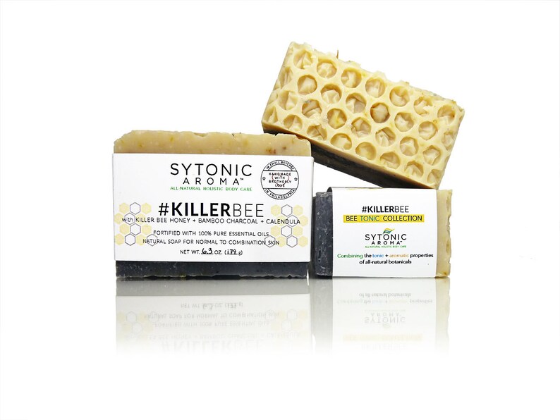 Killer Bee Soap Killer Bee HONEY Activated Bamboo CHARCOAL Etsy