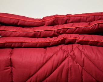 Blooms 100 percent Cotton Coverless Duvet - Fuchsia, Double size