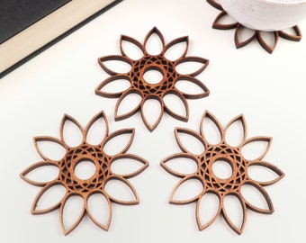 Daisy Drinks Coasters - Set of 4