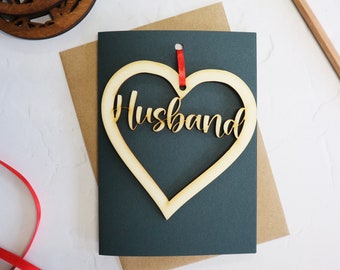 Husband Card and keepsake