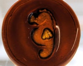Little Seahorse Recycled Bottle Glass Stained Glass Roundel