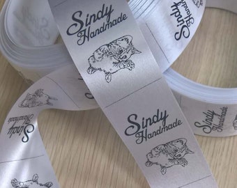 100 Custom made care labels