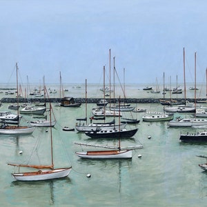 Vineyard Haven Harbor, Massachusetts - Print