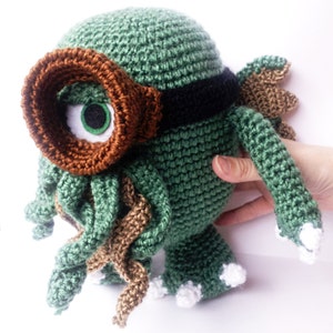 Cthulhu / Cthulhu plush / Minion / Lovecraft / Mashup plush / Lovecraft / Lovecraft Mythos / Call of cthulhu image 1