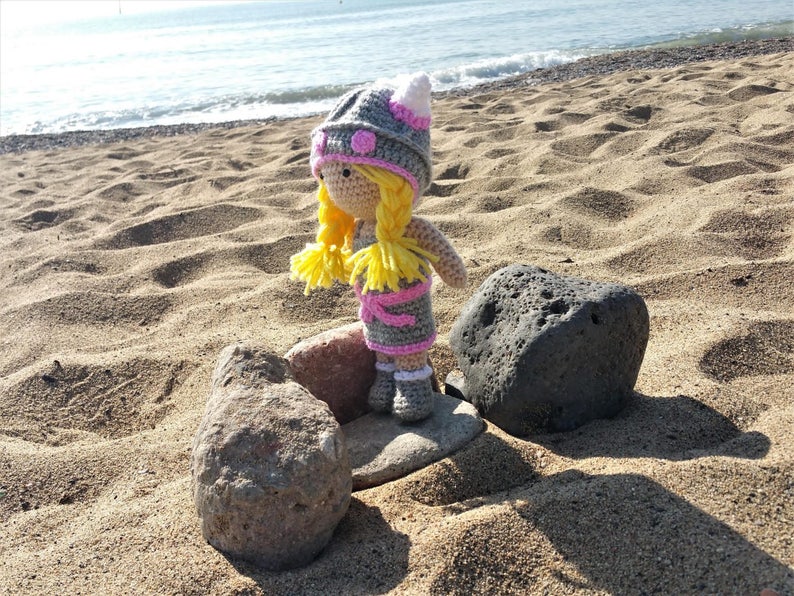 Viking Pink Doll / Viking Girl / Viking Toy / for Viking Etsy