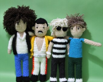 Custom Handmade Wool Doll, Personalized Gift for Music Teacher, Musician, Actor, Singer, Celebrity, Unique Father's Day Gift, Customizable