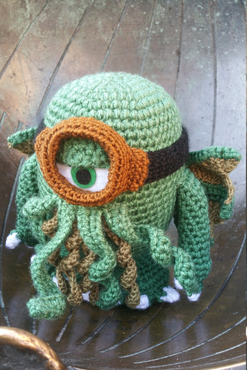 Cthulhu / Cthulhu plush / Minion / Lovecraft / Mashup plush / Lovecraft / Lovecraft Mythos / Call of cthulhu image 5