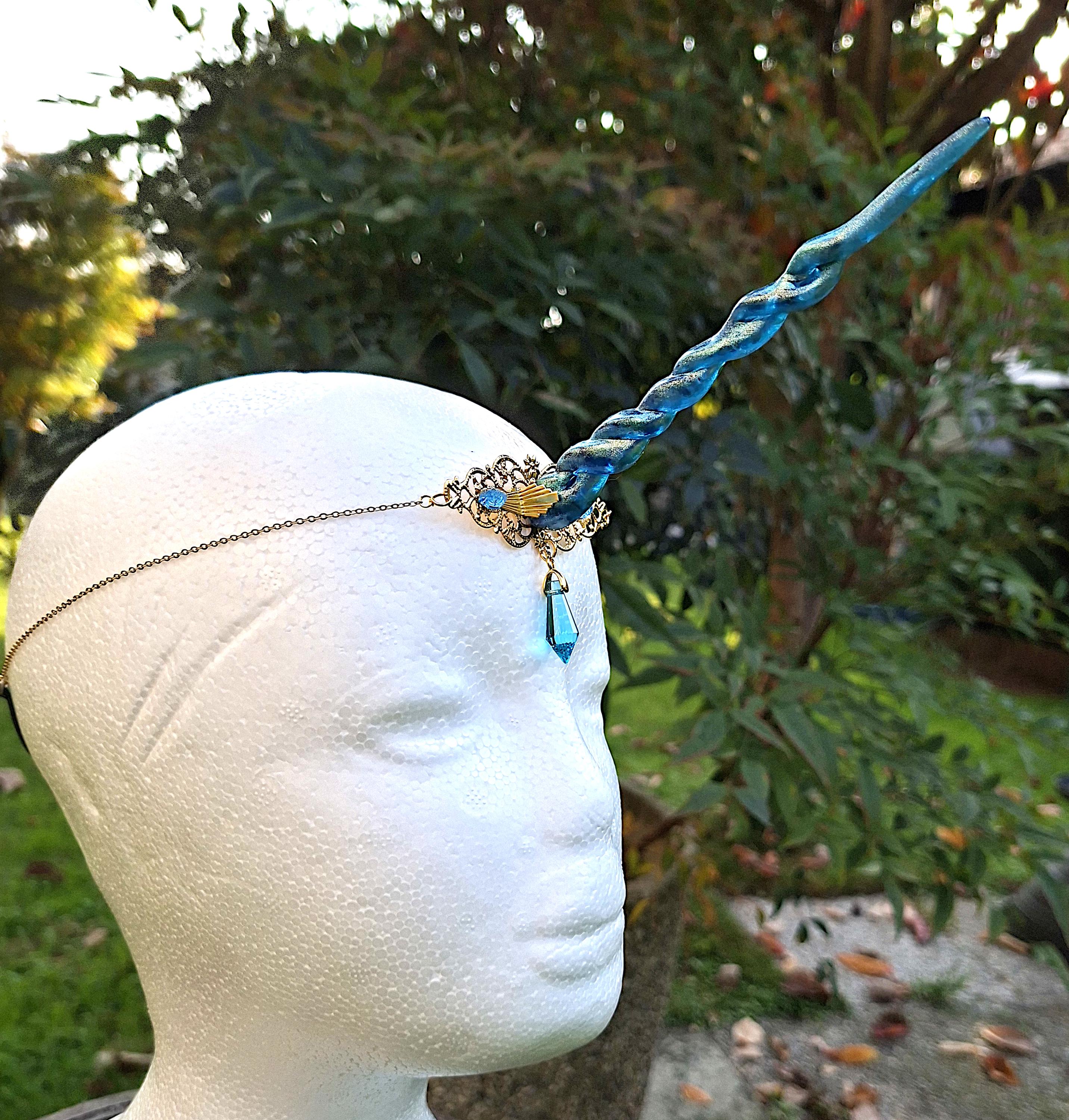 1 pezzo bambini unicorno fiore orecchio di gatto Cerchietti per