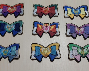 SENSHI scout SAILOR bow iron on patch