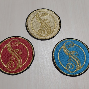 SHIZ university badge iron on patch