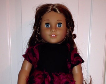 The Rosie - 18" doll fancy dress