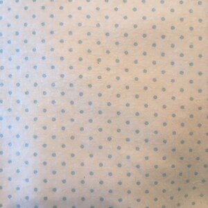The Pal 18 Doll Pajamas blue polka dots