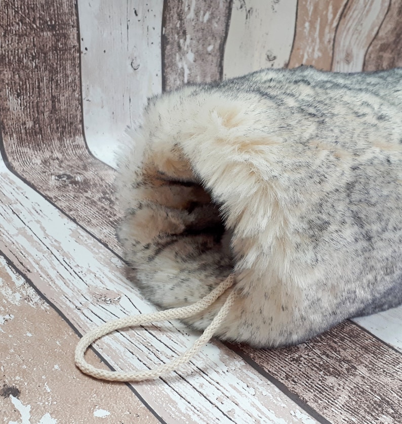 Elderly Hand Muff Extra Warm Faux Fur Hand Muff Super warm Etsy