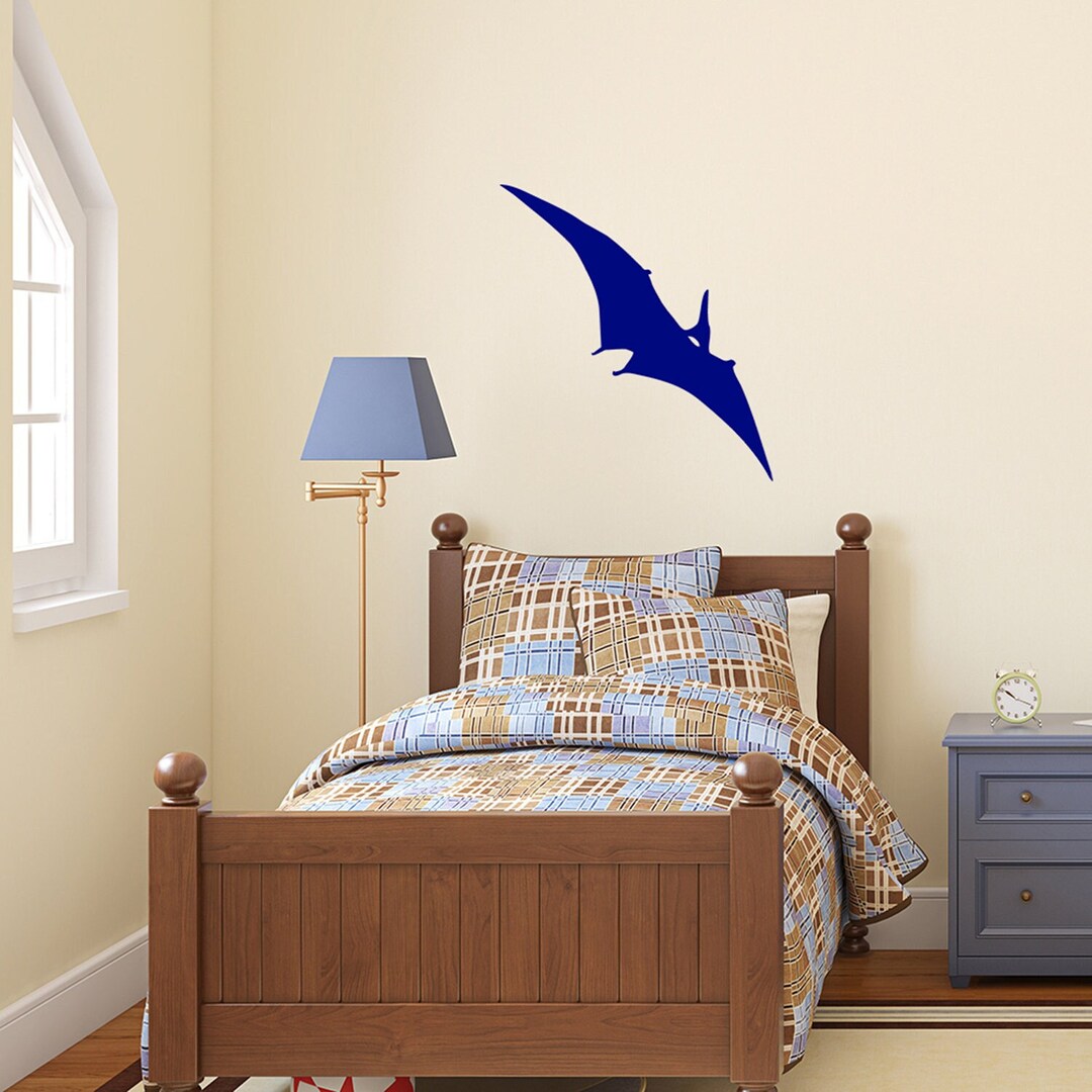 Pterodactyl Wall Sticker Dinosaur Themed Bedroom Wall Decals ...