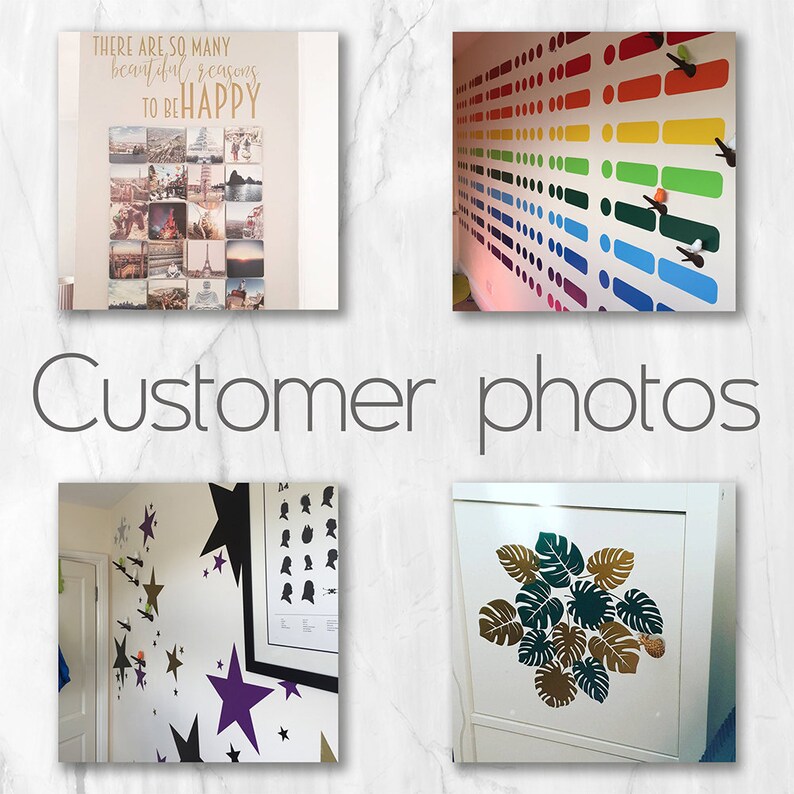 Create Your Own Wall Decal You Pick the Words Size Font and Etsy UK