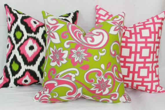 Pink pillow cheap covers 18x18