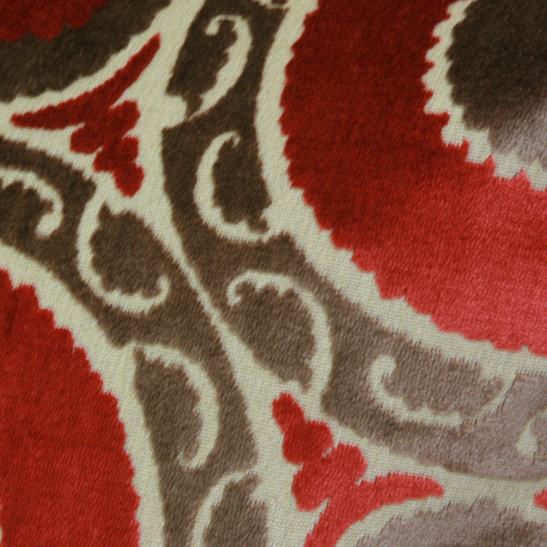 Red Brown Velvet Pillow Covers 18x18 20x20 Pillow Cover 24x24 Etsy