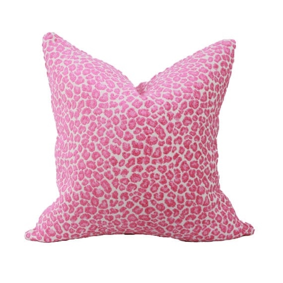 cheetah throw pillow