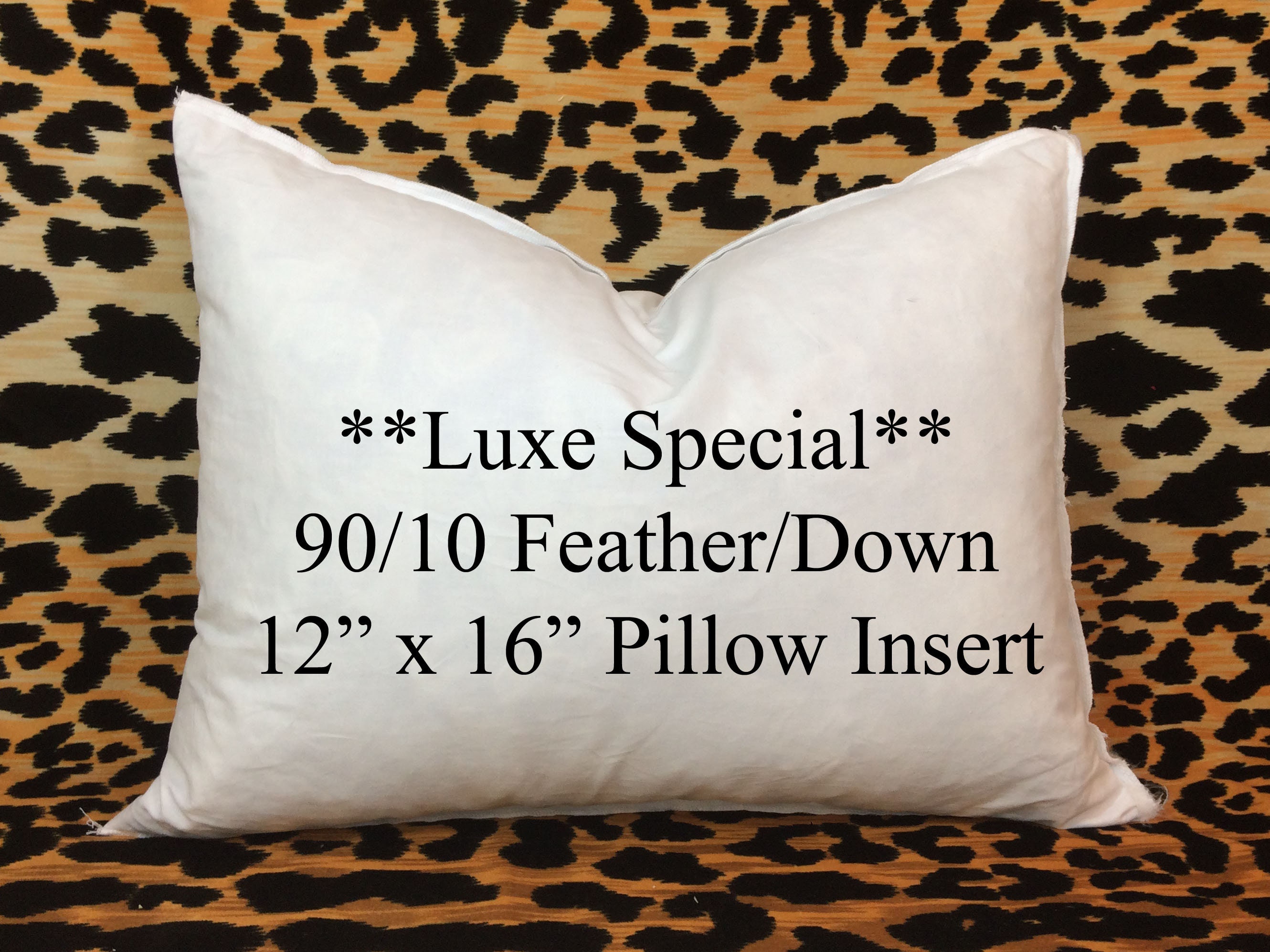 SALE 12x16 pillow insert 12x16 pillow form 90/10 feather/down Etsy