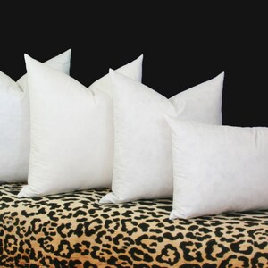Feather down pillow insert 18x18 pillow To Fill 18x18 Feather Pillow Insert