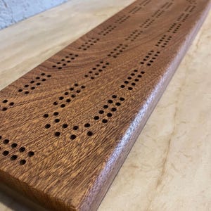Wood Cribbage Board - 2 Person