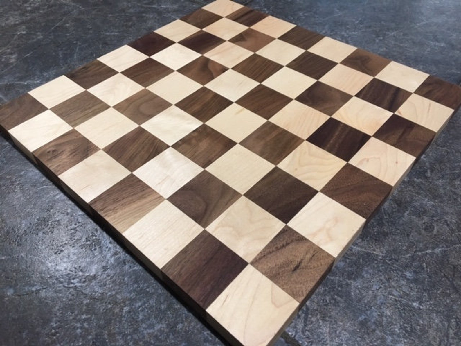 Walnut and Maple Chessboard main image 0