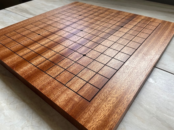 囲碁盤（13x13）マホガニー - Etsy 日本