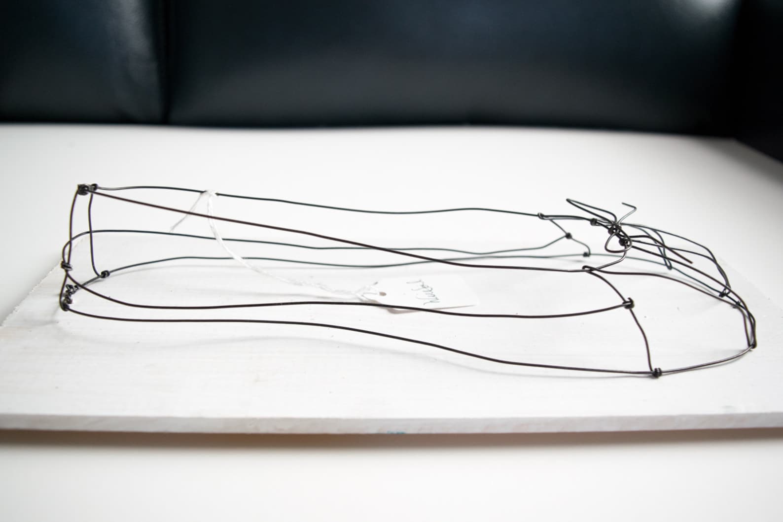 medium ballet flat | mounted on wood | wire art | home decor | sculpture medium ballet flat | mounted on wood | wire art | home decor | sculpture