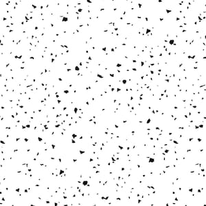 Confetti HALF YARD Black on White RJ1410-BW6 RJR Fabrics 100% Cotton Fabric