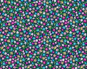 28885Y Quilting Treasures Floral Cache Blue. Sold by the Half Yard