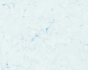 Hoffman Batiks HALF YARD Snow White Pale Grey 1895-307 Bali Hand Dyed 100% Cotton Batik Fabric