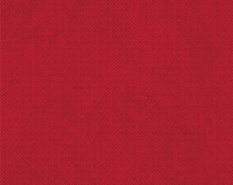 Criss-cross Texture HALF YARD Holiday Red 85507-300 Wilmington Prints 100% Cotton Quilting Fabric
