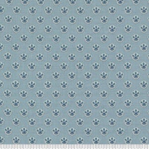 Sacre Bleu HALF YARD Campanule French Blue 13977-15 by French General for Moda  100% Cotton Quilting Fabric*Almost Gone*