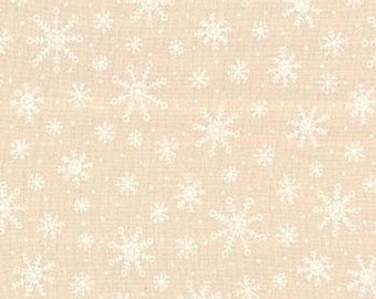 Natural by the 1//2 yard 9962 12 MODA Fabric ~ MUSLIN MATES ~ Baby Feet