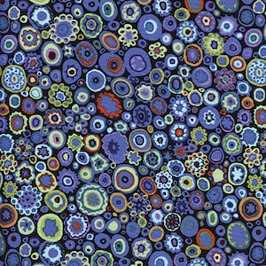 Paperweight HALF YARD Cobalt  GP020.COBLT by Kaffe Fassett / FreeSpirit 100% Cotton Fabric