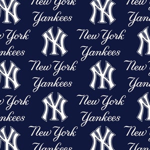 Major League Baseball New York Yankees 6646-B by Fabric Traditions 100% ...