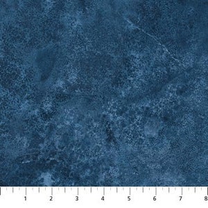 Stonehenge HALF YARD Dark Blue (Admiral) 3937-193 Northcott 100% Cotton Quilting Fabric