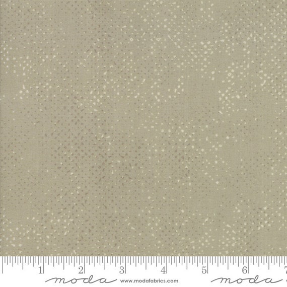 Buy Spotted HALF YARD Taupe 1660-12 Zen Chic / Moda 100% Cotton