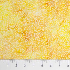 Ketan - HALF YARD Sunburst Batik  81000-522 by Banyan Batiks / Northcott 100% Cotton Batik Fabric